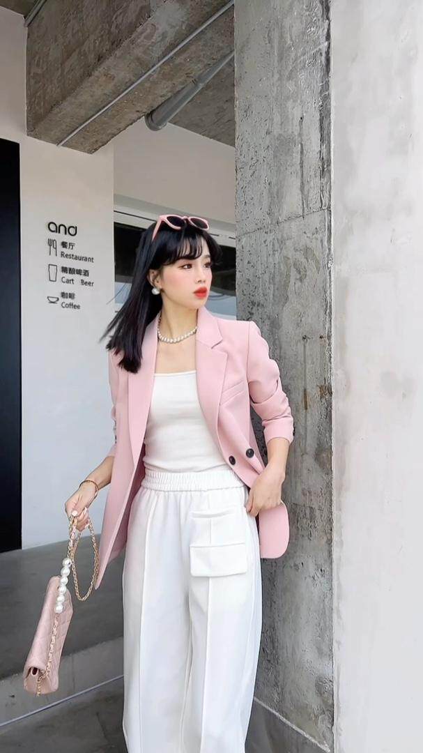 2023西装，女装西装，韩伊雪