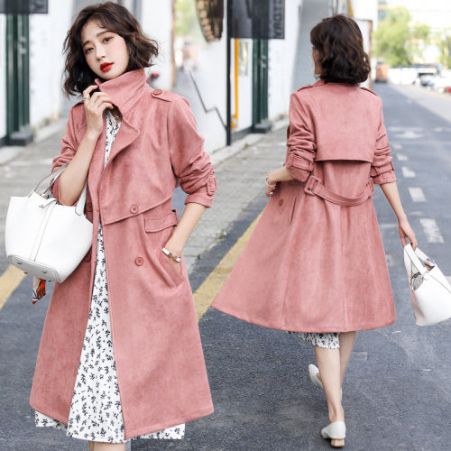 2021秋装新款时尚风衣外套3305，女装风衣，冬木谷雨