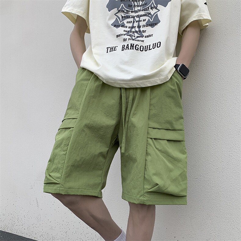 夏季潮流二次开发休闲短裤潮流宽松五分裤A161-D9206-P45图片
