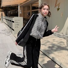 【现货】简约显瘦休闲套装2229-P175-K238，女装西装，浙宝189