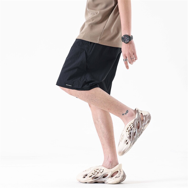 焦糖运动阔腿休闲短裤男夏季新款修身显瘦宽松直筒七分裤319#-P52,男装牛仔裤,电商A178-1