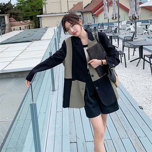 【 现货】 2022秋新款拼接撞色西服251-601-P125-K188图片