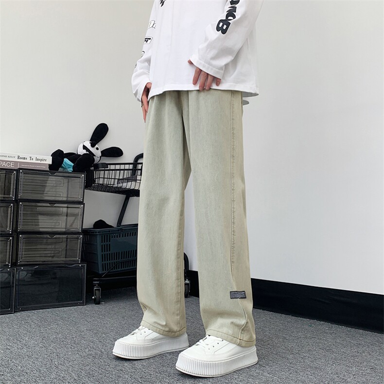 牛仔垂顺抗皱舒适休闲百搭免烫抗皱拖地牛仔   K826特批37图片