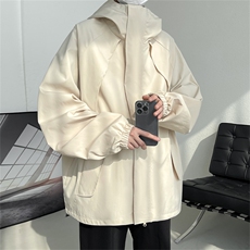 JK9008/P65秋装防水冲锋衣男夹克宽松大码上衣外套，男装夹克，电商A141