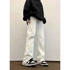 B221美式ins高街暗黑小众修身弹力休闲牛仔裤LK23010-P60控78，男装牛仔裤，电商B221