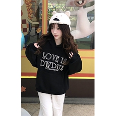美式复古小众设计感圣诞珍珠红色卫衣女秋冬潮牌上衣外套WY80，男装卫衣，星座1116A（原606A-3）