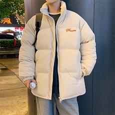 港风潮牌新款宽松立领卸韩版潮流保暖棉衣M089-P90控129，男装棉衣，星座717