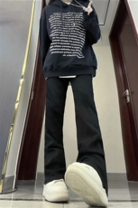 B221美式ins高街暗黑小众修身弹力休闲牛仔裤LK23010-P60控78，男装牛仔裤，电商B221