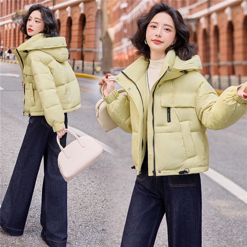 现货2025年冬季新款加厚短款韩版休闲棉衣保暖棉衣,女装棉衣/棉服,悦祺