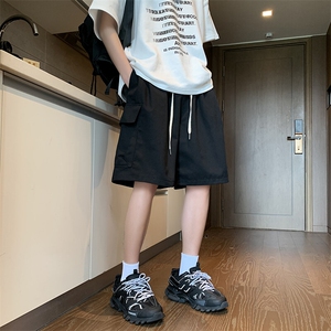 夏季五分裤男款工装休闲外穿男生运动大码宽松短裤薄款ZJ21-P35图片