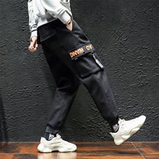 20冬季新款男士潮流工装时尚休闲裤黑墙A044A-K818-P45，男装休闲裤，电商A009A（原A058A）