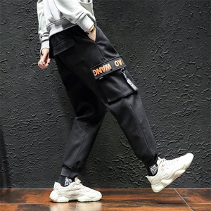 20冬季新款男士潮流工装时尚休闲裤黑墙A044A-K818-P45图片