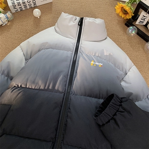 量大优可提供视频冬棉衣立领渐变HD019-1-MF5336-P75图片