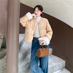 2025年冬季新中式羽绒服短款50白鸭绒RF2C290-6898#-P295-K399图片