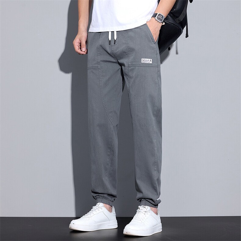 2026春夏季薄款束脚牛仔裤男弹力百搭宽松潮流LK2135-p45外贸图片