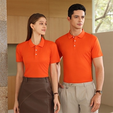 夏季团服工作服LOGO定制男女同款160克纯色POLO衫广告衫LS697P16，男装Polo衫，星座1602B（原101B-1）