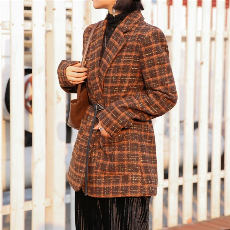 尼料外套，女装，E·风尚