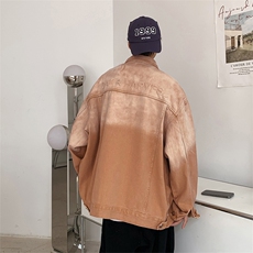 牛仔外套男春秋韩版潮流潮牌夹克男休闲上衣服JK0892-P75，男装夹克，星座308B-1