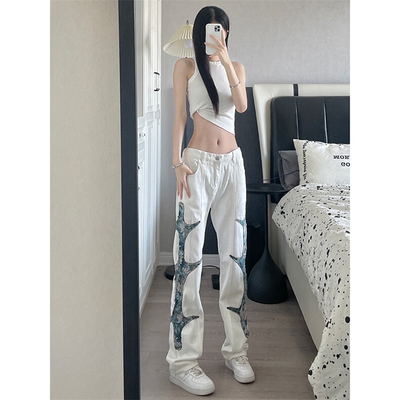 美式ins高街hiphop新款休闲裤货号K708P60图片