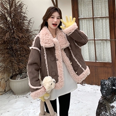 2025冬季新款粉色羊羔毛外套203-8825-P205-K268,女装羊羔毛/颗粒绒,浪娴服饰,浙宝-网红风 2025冬季新款粉色羊羔毛外套203-8825-P205-K268,女装羊羔毛/颗粒绒,浪娴服饰,浙宝-网红风