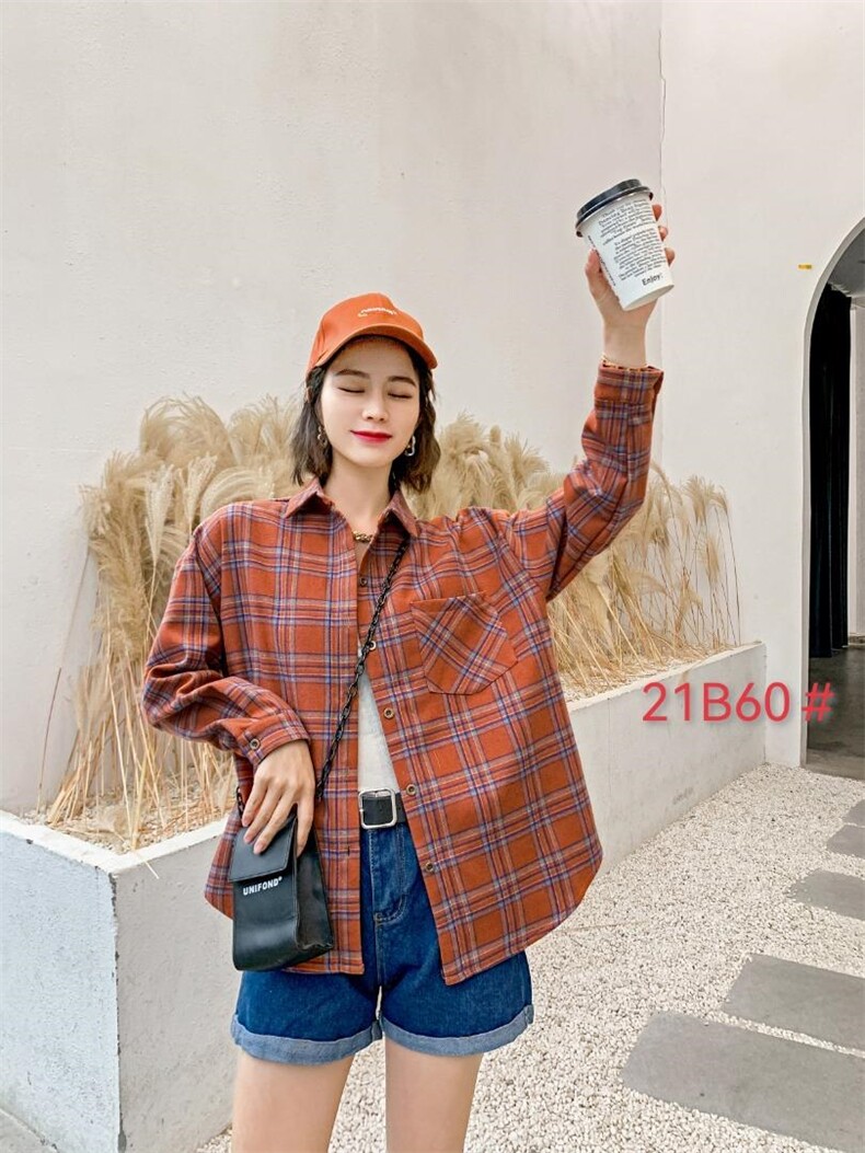 【现货】秋冬季一体绒衬衫，女装衬衫，锦绣阁