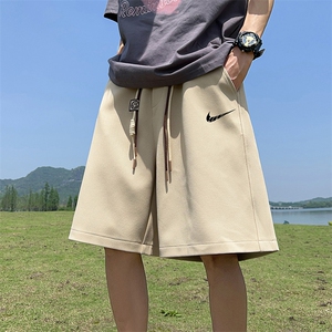 已注册新款直播抖音得物品质菠萝格运动男休闲短裤K064P30图片