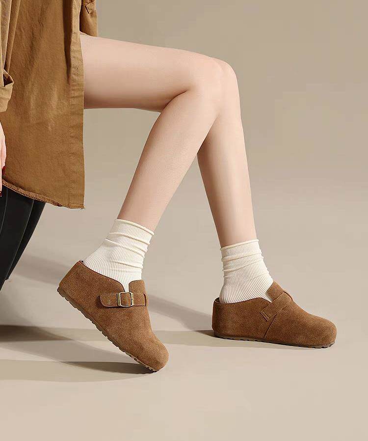 2025年秋季新款百搭懒人鞋，女鞋休闲鞋，泰合衣坊