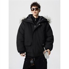 3000件现货可脱卸毛领S-5XL大码涤纶棉衣男MY77917P138控198，男装棉衣，星座226-2