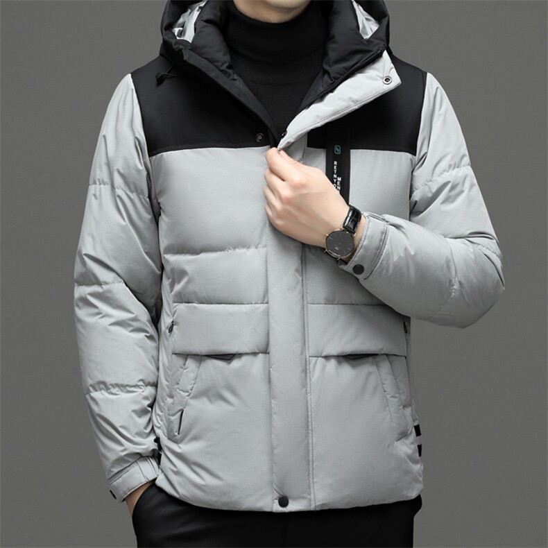CSYR88217钱塘2020-2冬季新款百搭简约中年男士厚款羽绒服P280,男装羽绒服,钱塘207-2