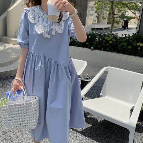 夏季新款，带披肩连衣裙，女装连衣裙，VICU 唯可