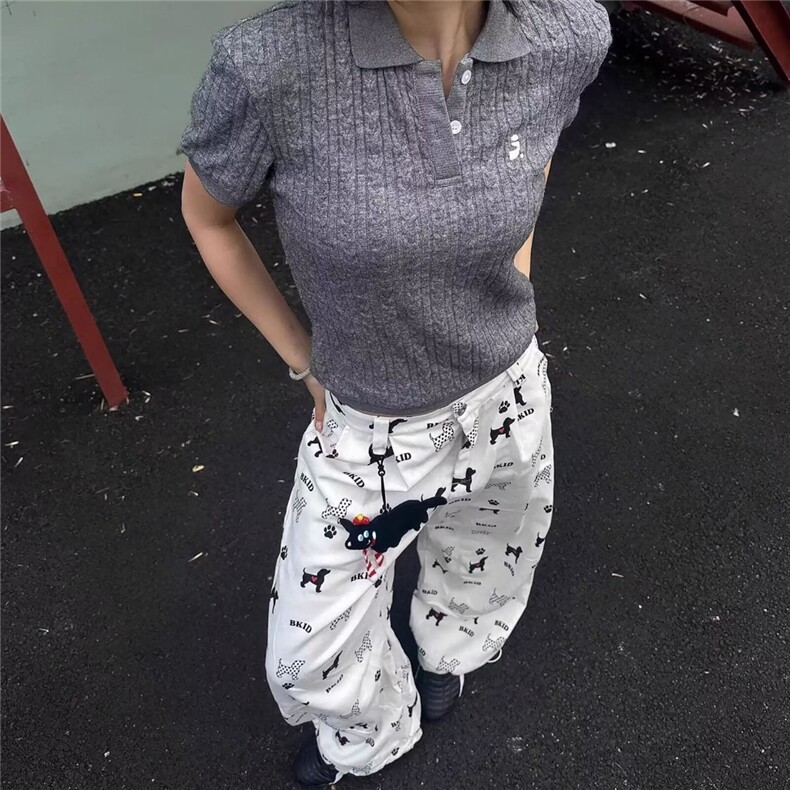 高街vibe潮牌黄泥染水洗做旧破洞牛仔裤男美式复古宽松直筒阔腿裤,男装牛仔裤,星座506A