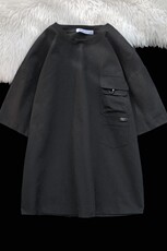 短袖男T恤日系工装T小众设计感美式复古T1016-1T163P45K70，男装T恤，星座1016-1（原电商B408-1）