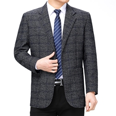 2023春秋季新款西服男商务休闲中年薄款小西装外套单西男免烫便西，男装西服，电商B212（原钱塘6029）