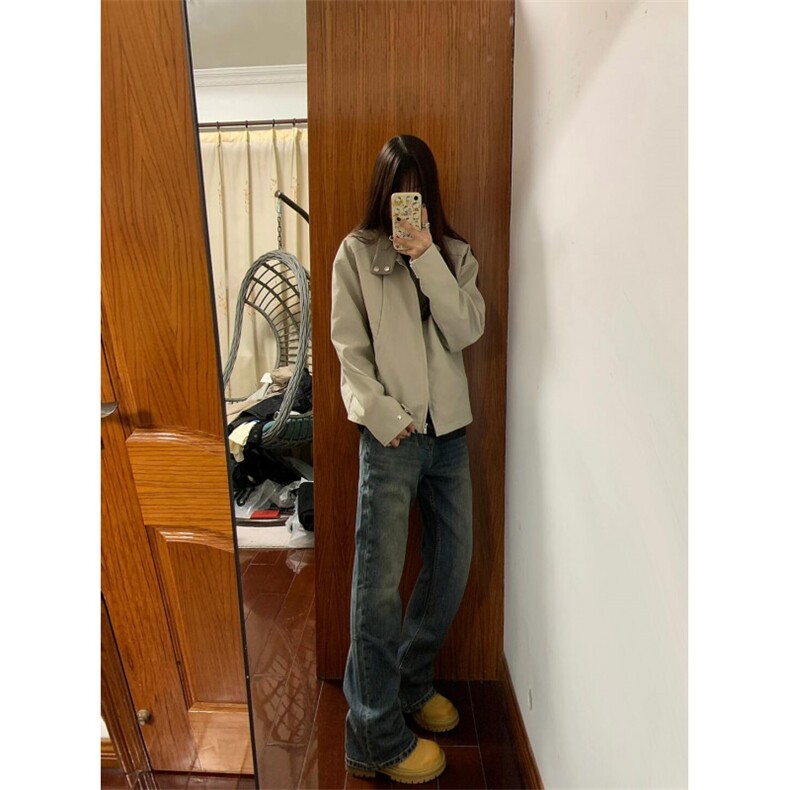 【有货】cleanfit高级感玉米格外套底特律工装夹克8252LL-特P65,男装夹克,星座1007（原301D）