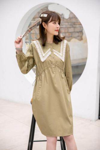 秋款连衣裙，女装连衣裙，莫妮菲