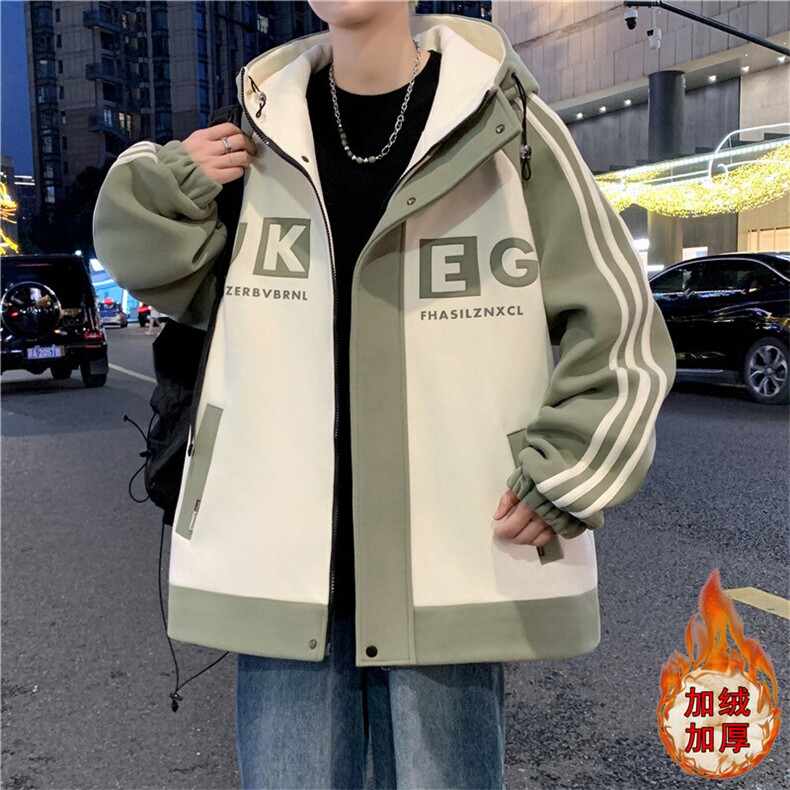 奥利绒加厚男士青少年外套,男装夹克,星座1206（原A206）