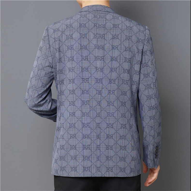 ASD2730男士2023年春季新款长袖西服休闲青年夹克西装薄款单西,男装西服,电商B360