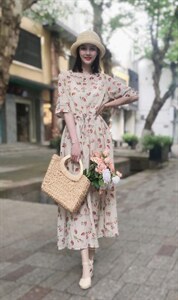 纯苎连衣裙小衫裤子裙子衬衣 时尚风 风淑女风休闲风,女装连衣裙,川哲