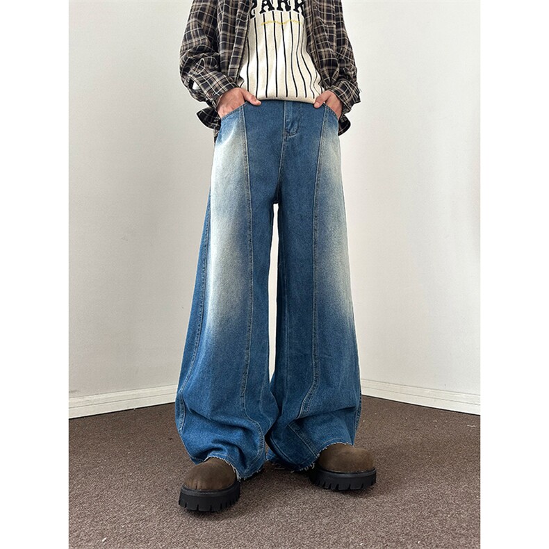 903-AK8016-特P50【S-3XL】弯刀牛仔裤！2,男装牛仔裤,星座903