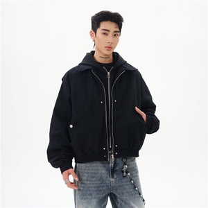 Q59/P98 网图慎用 春款座山雕小马丁卫衣假两件夹克外套男女图片