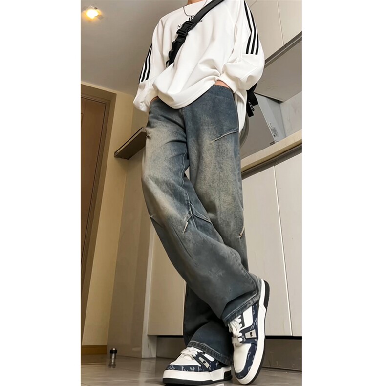 成分：45.6棉30.1聚酯纤维24.3再生纤维BK425-P65控78【】,男装牛仔裤,星座515