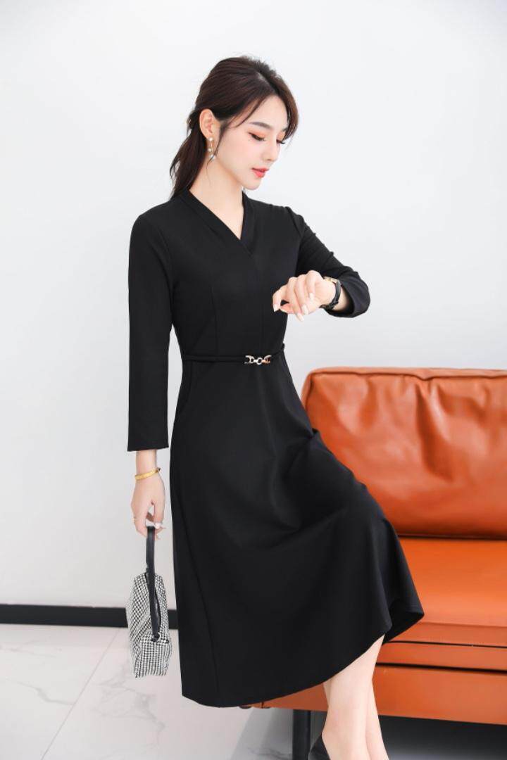 秋季淑女风连衣裙，女装连衣裙，千禧宏运