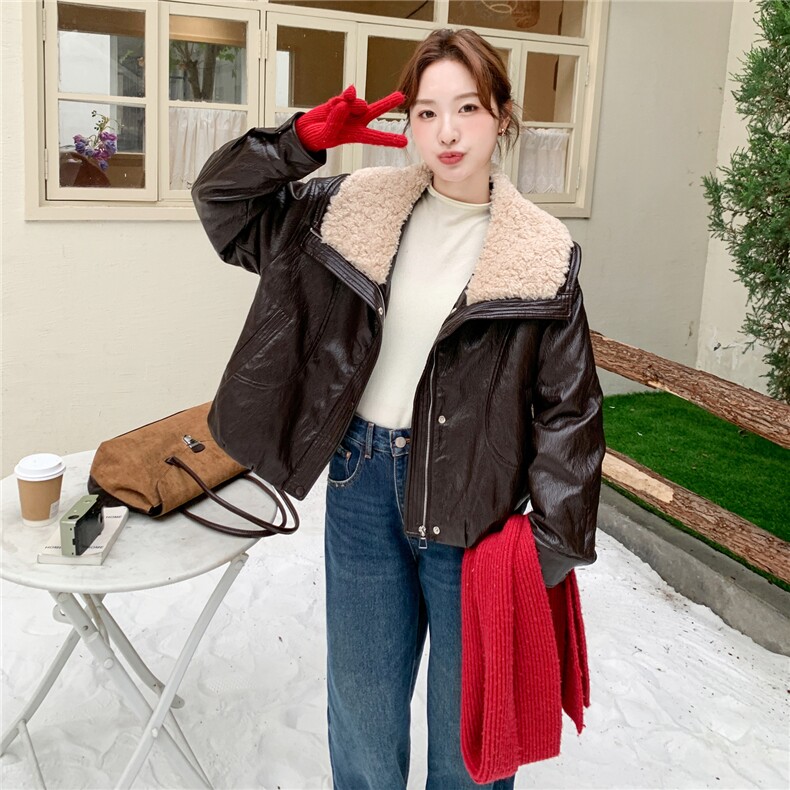 新款  冬季时尚90绒皮羽绒服2C098-9066P275K398图片