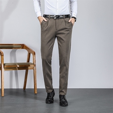Z8636钱塘2020-2秋冬季中老年男士商务休闲百搭宽松舒适长裤P73，男装休闲裤，钱塘207-2
