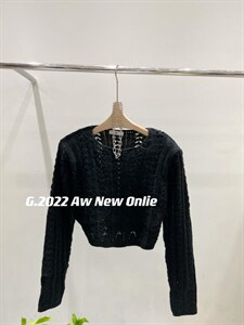 新款针织上衣 均码 现货图片