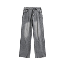 美式牛仔裤男春季直筒修身cleanfit高街裤子A166-K019-特P40控68，男装牛仔裤，电商A166