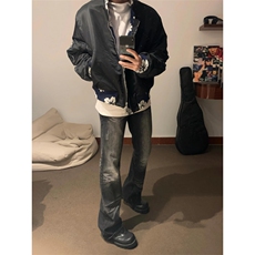 【有货】加棉666CC-特P73常规JK110CC-特P65花卉拼接外套男夹克，男装夹克，星座1007（原301D）