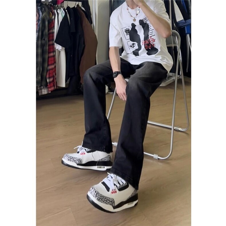 K16023-p35<网络图>微辣微弹牛仔裤裤长裤黄泥色,男装牛仔裤,星座103A-1