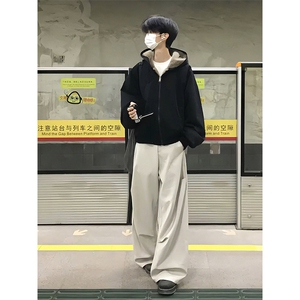 两面穿现货重磅短款座山雕棉衣男女双面穿毛毛绒棉服加厚外套图片