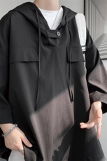 DSA059-7810-p38控5825新款高质量男士短袖连帽T恤百搭，男装T恤，电商A059